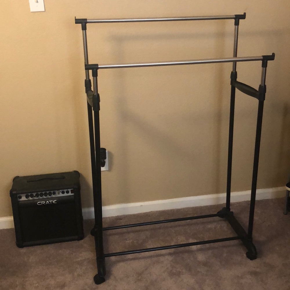 Two Tier Clothes Rack